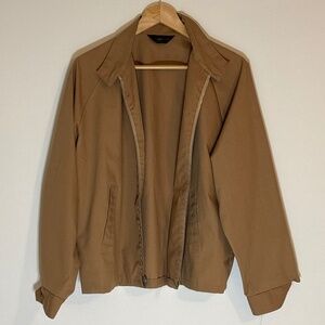 Vintage 1970’s Penney’s Towncraft Penn Prest Brown Nylon Harrington Jacket